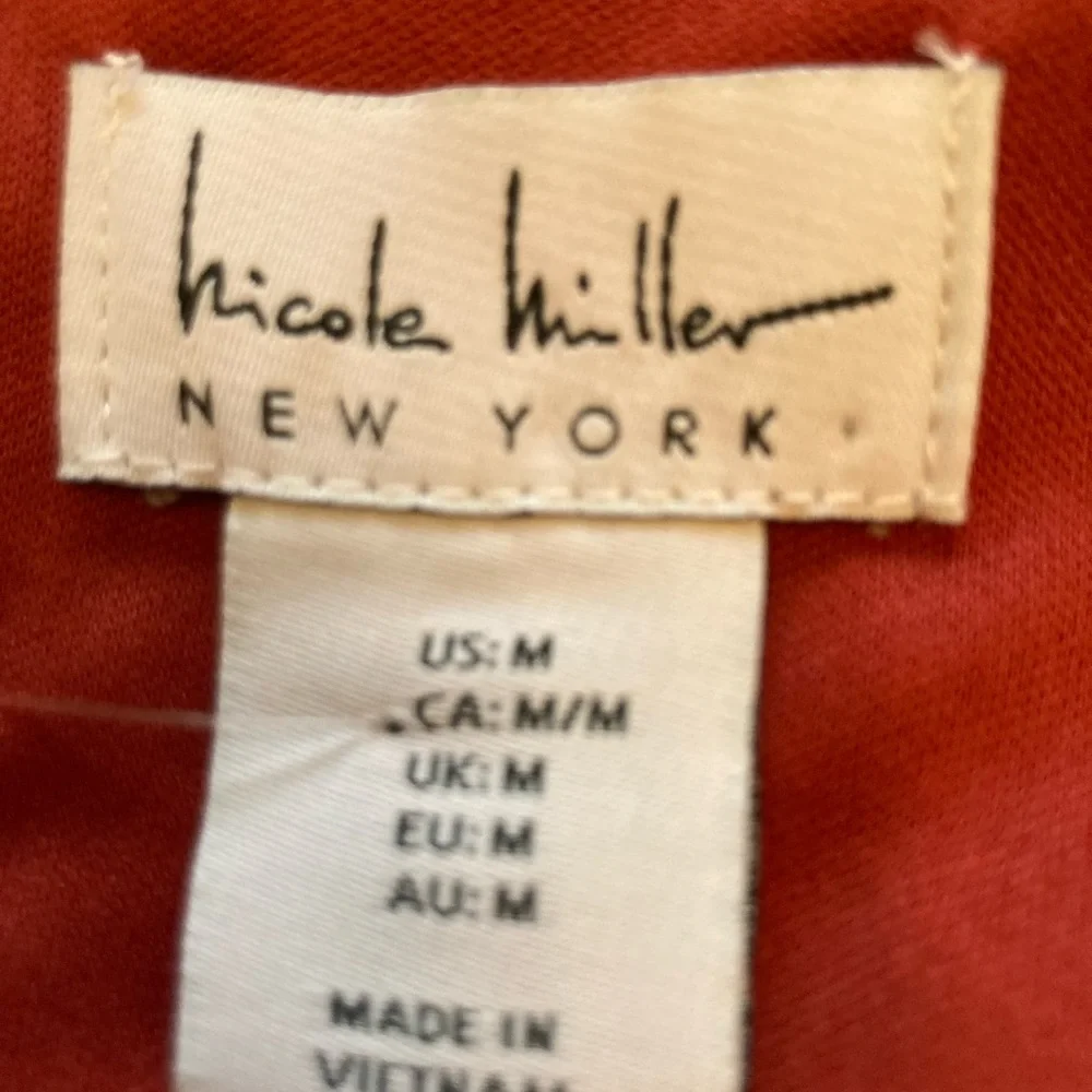 ❌SOLD Nicole Miller New York red Maxi - Picture 8 of 8